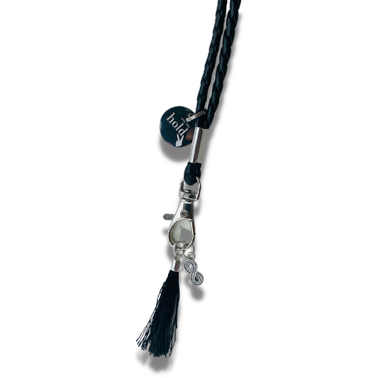 HOLDIE Petit Amulet Black Tassel