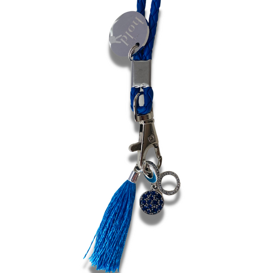 HOLDIE Petit Amulet Blue Tassel