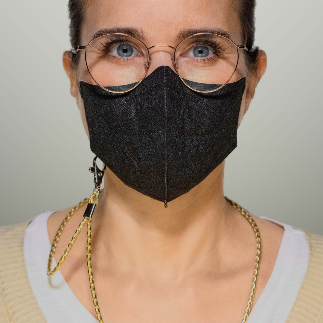 FFP 2 Mask Black Smile M