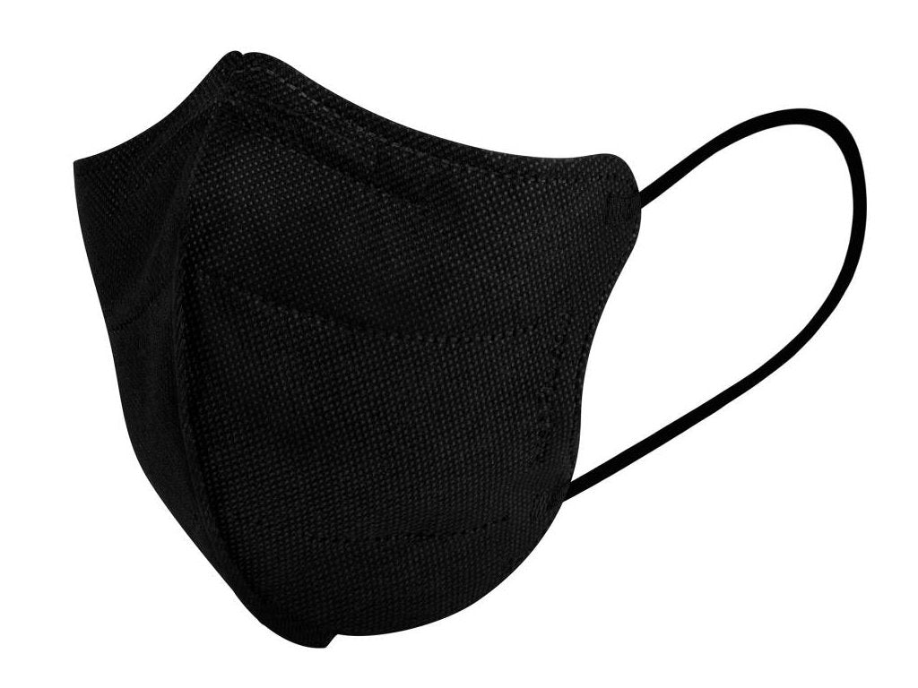 Inficere Mudret bag FFP2 Maske Black Smile L – HOLDIE Accessoires. Simplify your Life.